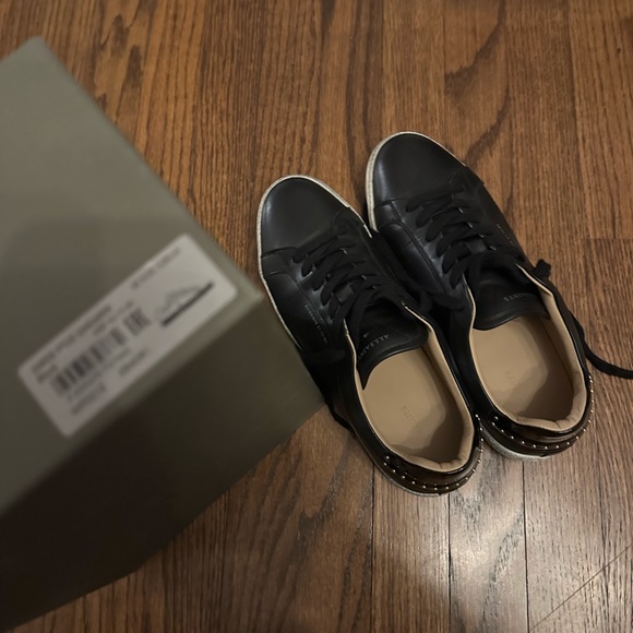 NWT AllSaints Sheer Stud Sneakers - Size US 10 - Picture 10 of 11